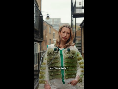 KFC creates puffer jacket stuffed with pickles