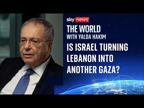 ‘Real fears’ Lebanon turning into another Gaza, deputy PM tells Sky News