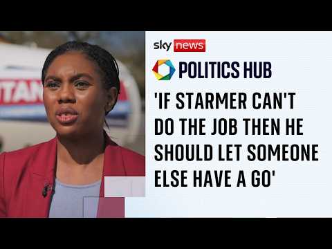 Badenoch says UK ‘doesn’t need to raise fuel duty’ – and hits out at Starmer over energy policies