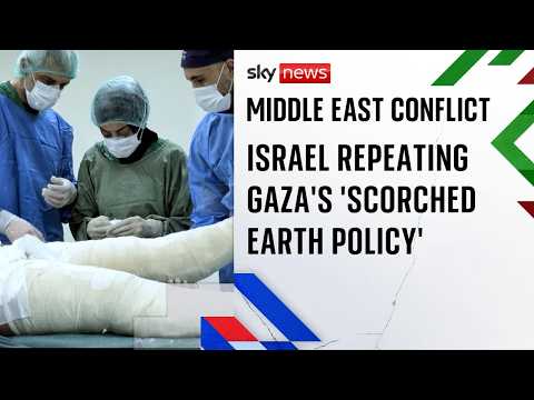 Lebanon doctors say Israel is repeating Gaza’s ‘scorched earth policy’