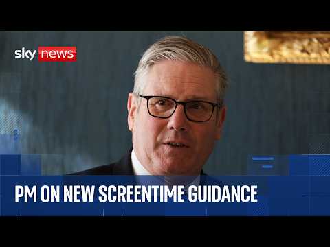 Starmer discusses Government’s new guidance on screentime for under-5s