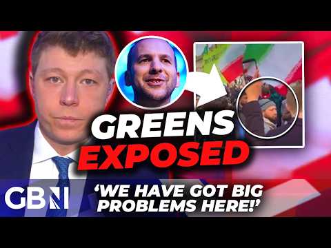 Iran: Green Party EXPOSED as co-leader at pro-Iran rally as Patrick Christys SLAMS anti-ally stance