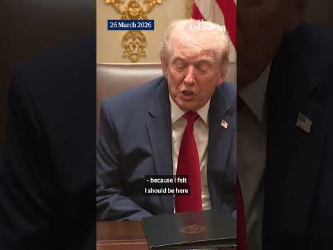 ‘Because I’m president’: Trump defends mail-in voting days after calling it ‘mail-in cheating’