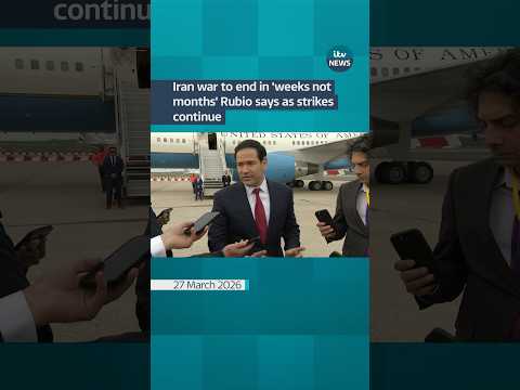 Iran war to end in ‘weeks not months’ Rubio says as strikes continue