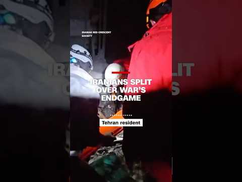 Iranians split over war’s endgame