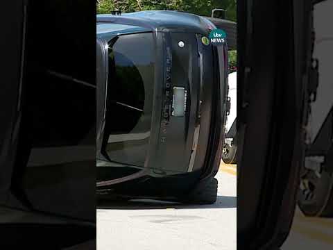 Tiger Woods arrested after car crash in Florida