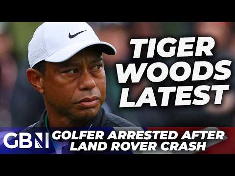 Tiger Woods car crash latest: Golfer arrested after driving under influence and rollover crash