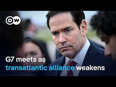 Rubio tries to sell Iran war to other G7 countries | DW News