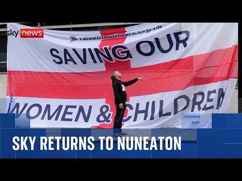 As asylum seeker who sparked protests is jailed, Sky asks: Is Nuneaton still divided?