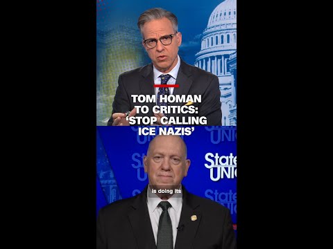 Tom Homan to critics: ‘Stop calling ICE Nazis’