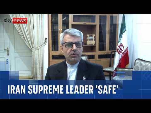 Supreme leader and Iranian president ‘safe and sound’