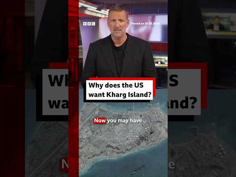 Why does US President Donald Trump want to seize Kharg Island? #Iran #US #BBCNews