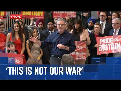 Starmer: UK ‘not going to be dragged into’ Iran war