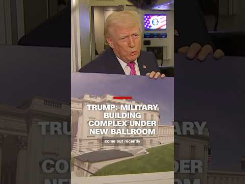 Trump: Military building complex under new ballroom