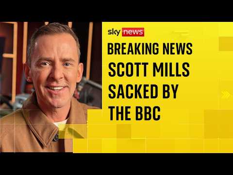 Radio 2 DJ Scott Mills sacked by BBC over ‘personal conduct’