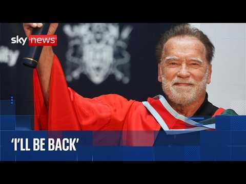 Arnold Schwarzenegger to receive doctorate from Ulster University