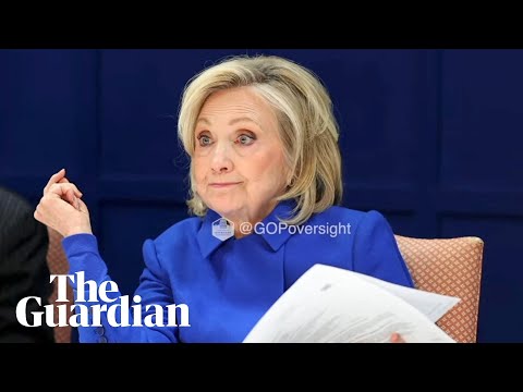 Video shows Hillary Clinton reacting angrily to photo leak during Epstein testimony