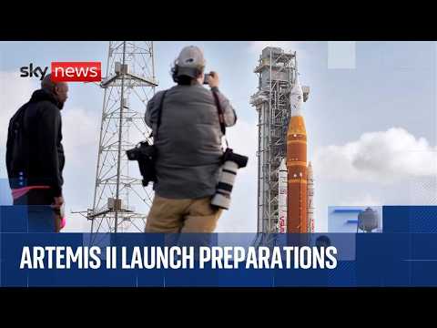NASA says crew members are ‘ready to go’ ahead of Artemis II launch