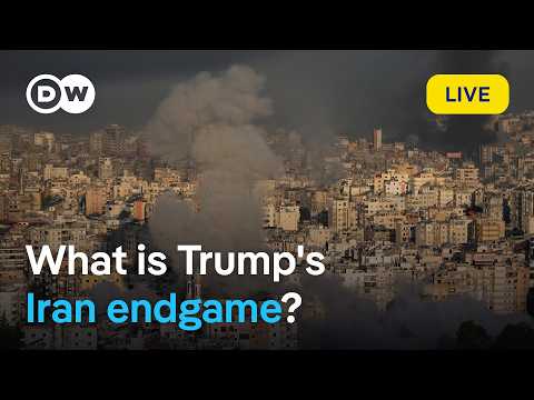 Livestream: Mixed messaging from Washington leave Iran war aims unclear | DW News