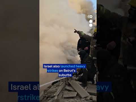 Israeli missile hits a building in Lebanon | DW News