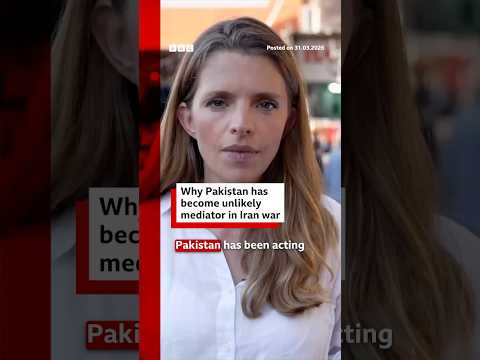 Why Pakistan has become unlikely mediator in Iran war. #Pakistan #BBCNews