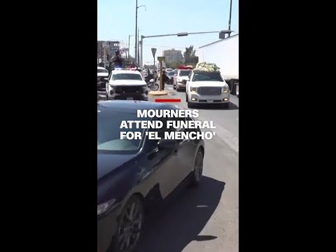 Mourners attend funeral for ‘El Mencho’