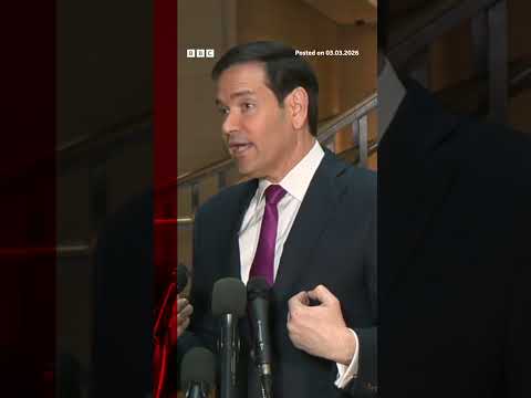 US attacked Iran because of ‘imminent threat’, says Marco Rubio. #US #Iran #BBCNews