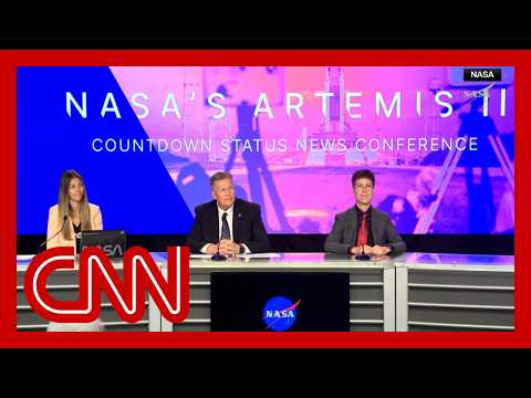 NASA Artemis II prelaunch news conference