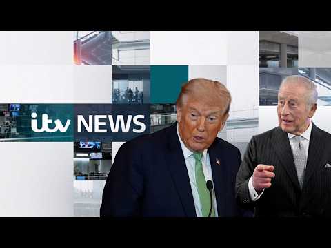 Watch ITV Evening News LIVE – as Trump tells the UK to secure its own oil