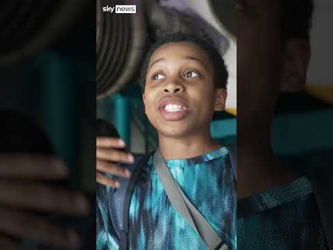 ‘I’m standing under a NASA moon rocket – this is how big it is’