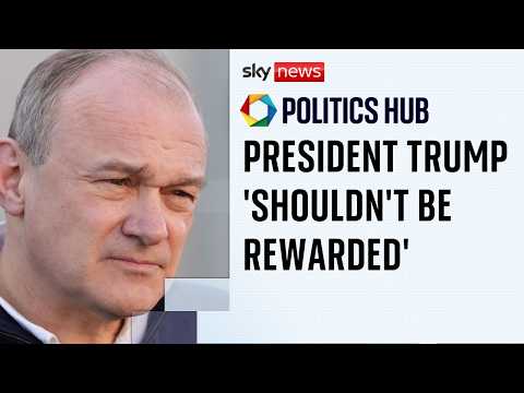 Sir Ed Davey: Trump ‘shouldn’t be rewarded’ as King’s planned US state visit to go ahead