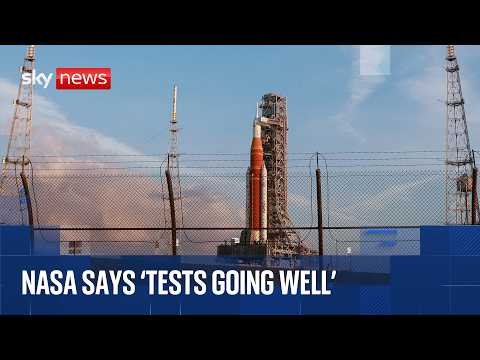Watch Artemis II moon rocket as launch nears