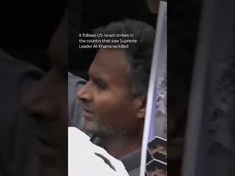 Mass funeral held for Iranian school children