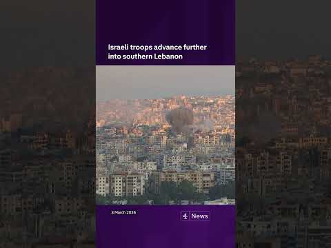 Israeli troops advance further into southern Lebanon