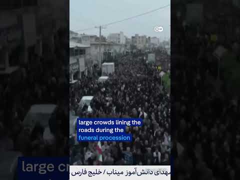 Iran holds funeral procession for victims of strike on Minab girls’ school | DW News