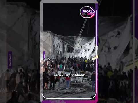 Mass funeral for schoolgirls killed in Iran