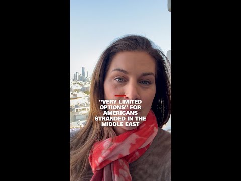 “Very limited options” for Americans stranded in the Middle East