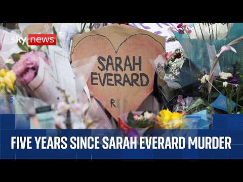 Vigil marking five years since Sarah Everard’s murder