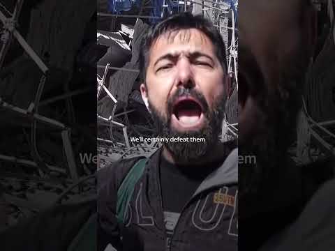 Fury at destroyed Iranian police base