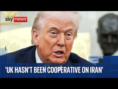 Trump criticises Starmer on Iran response during meeting with German Chancellor