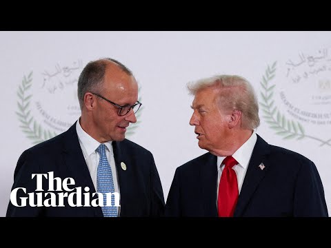 Donald Trump and Friedrich Merz hold a bilateral meeting in the Oval Office – watch live