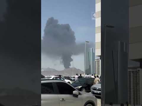 Fire near oil facility in UAE