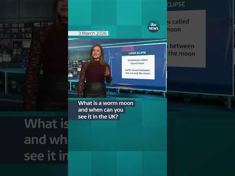 What is a worm moon and when can you see it in the UK? #wormmoon #skygazer #weather