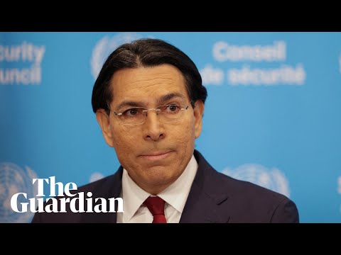 Israeli Ambassador to the United Nations briefs reporters – watch live