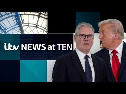 Watch ITV News at Ten LIVE from the Middle East as Trump lashes out at Starmer over support for Iran
