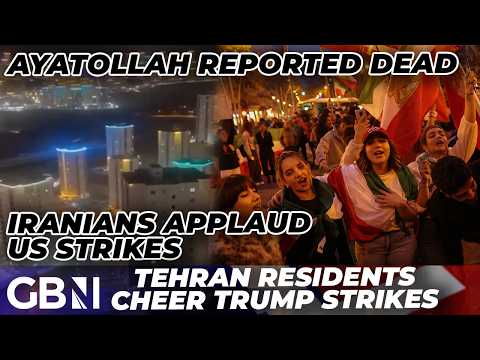WATCH: Iranian’s CHEERS fill Tehran after US strike on Iran reportedly kills Ayatollah