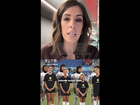 Iran’s women’s soccer team refuse to sing national anthem