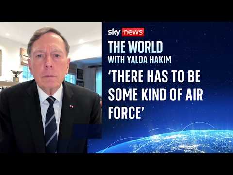 ‘Air power alone is not going to bring down a regime’, says General David Petraeus