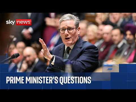 PMQs | Keir Starmer faces MPs’ questions after Trump’s ‘not Winston Churchill’ criticism
