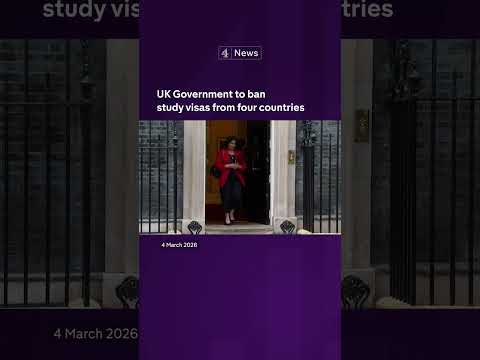 UK Government to ban study visas from four countries